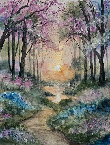 Aquarelle n° 299 sur Tania Perneel