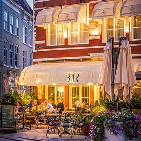 The terrace of bar-restaurant The Bar, Bergen op Zoom by Rick van Geel