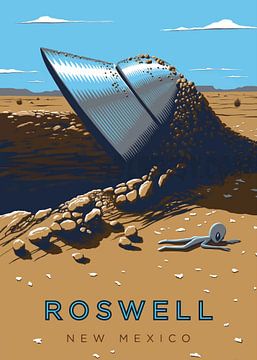 Roswell-incident van Hazen Rocky
