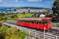 Kabelbaan in Wellington, Nieuw Zeeland van Christian Müringer thumbnail