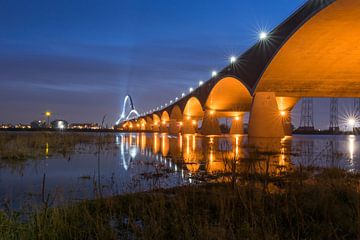 City bridge De Oversteek in Nijmegen by Patrick Verhoef