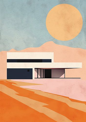 Bauhaus poster kunstdruk