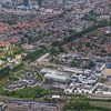 Luchtfoto van Leeuwarden met MCL en Noorderbreedte van Meindert van Dijk