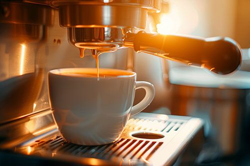 koffie of cappuccino bereiden