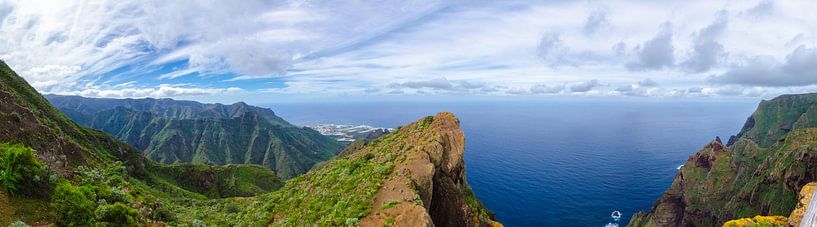Panorama Anaga Tenerife (Mirador Aguaide) par Wessel van Waas