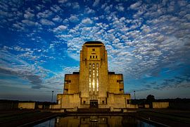 Sonnenaufgang bei Radio Kootwijk von Neil Kampherbeek