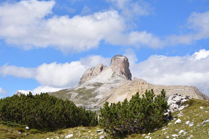 Schwabenalpenkopf in den Dolomiten von Karin Jähne
