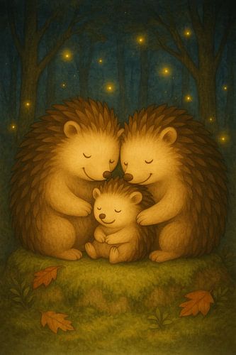 Hérissons – Câlins de Nuit sur Animalhugs