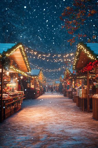 Magie van de kerstmarkt