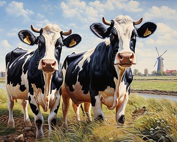 Moderne Koeien 85990 van ARTEO Schilderijen