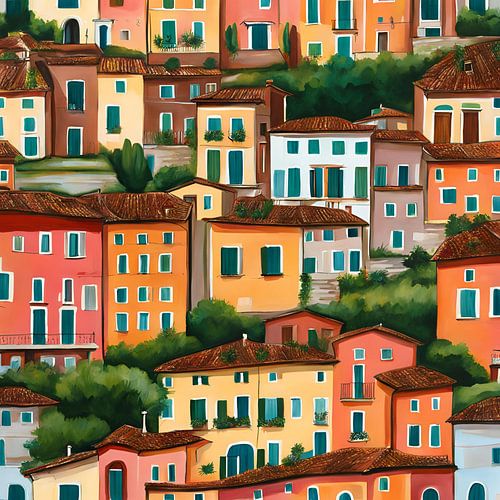 Italië  See Sence Schilderij