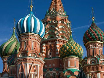 Basilius-Kathedrale Moskau von Maurits van Hout