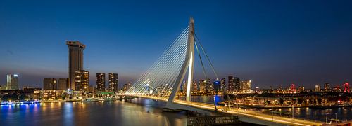 Sunset at the Erasmus Bridge