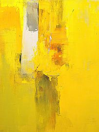 Gelbe Säule | Heller vertikaler Streifen