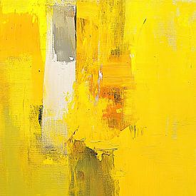 Gelbe Säule | Heller vertikaler Streifen von Moderne Kollektion