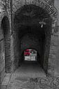 Fiat Panda am Ende des Tunnels von arjan doornbos Miniaturansicht