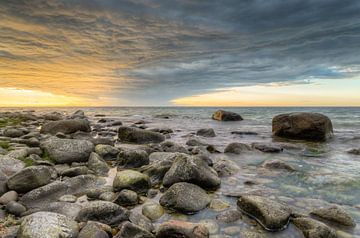 Sunset on Rügen van Michael Valjak