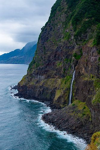 Waterval bij Seixal, Madeira, Portugal