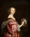 Catherine Howard, Lady d'Aubigny, Antoon van Dyck von Meisterhafte Meister Miniaturansicht