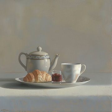 Petit-déjeuner 2 van Kunst Kriebels