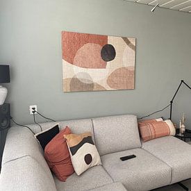 Customer photo: TW Living - Linen collection - Earth TWO by TW living, on canvas