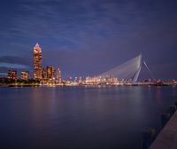 Rotterdam, blue hour
