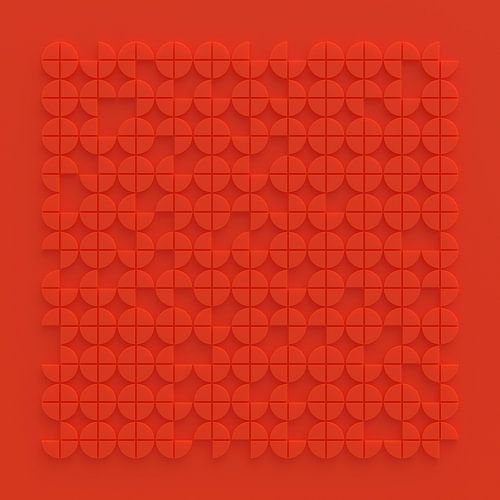 Geometrische Dynamik in Orange