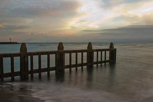 Grauer Tag am Meer