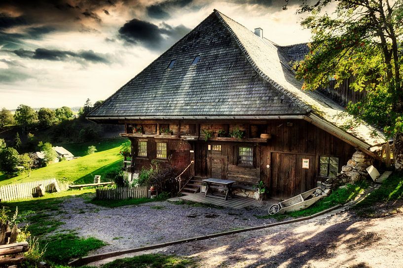 ancienne ferme de la Forêt-Noire par Jürgen Wiesler