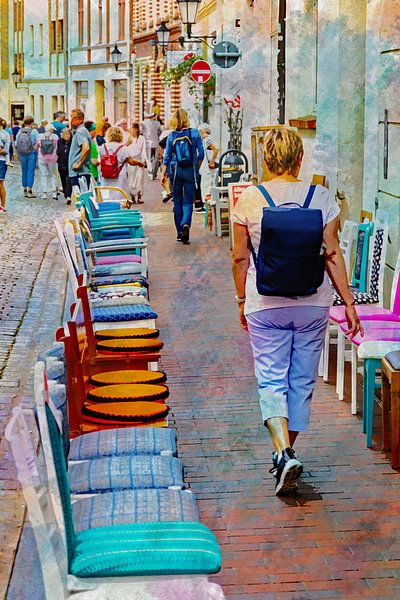 Wismarer Stuhlparade von Holger Felix