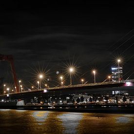 Lampen op de Willemsbrug sur Gabsor Fotografie