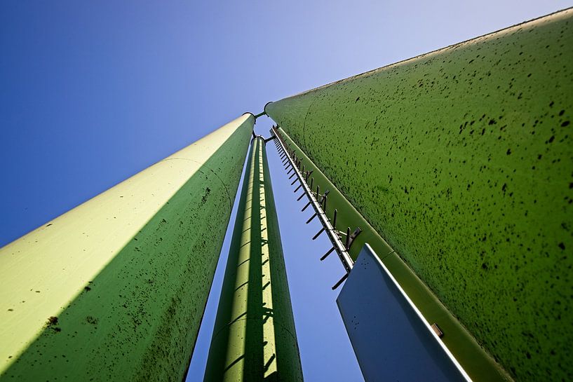 Klinikum Aachen Chimneys by Rob Boon