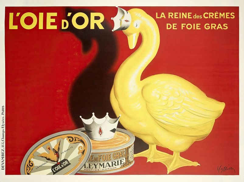 Leonetto Cappiello - L’Oie d’Or von Peter Balan