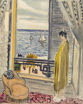 Henri Matisse - Woman at the window by Peter Balan
