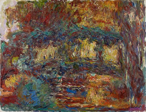 The Japanese Bridge, Claude Monet