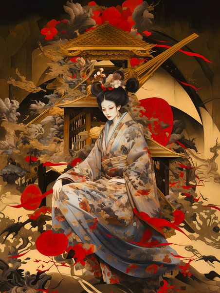courtesan by Virgil Quinn - Decorative Arts