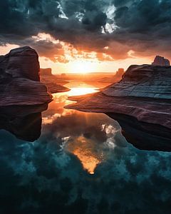 Sonnnenaufgang in Arizona