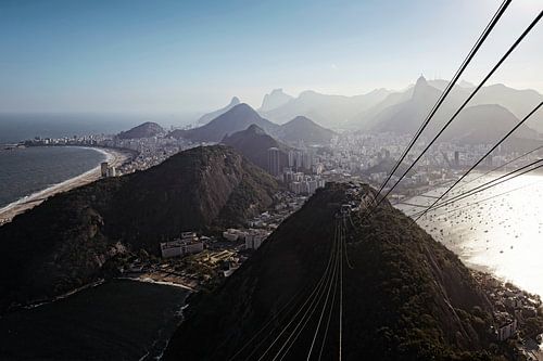 Brésil, Rio de Janeiro, Botafogo, Copacabana de Sugarloaf Mountain