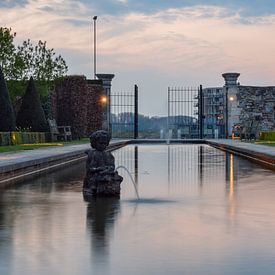 Vijver in het park van Sjoerd Feenstra