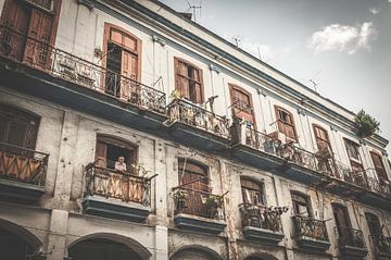 old façade Havana Cuba 2