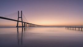 Vasco da Gama Bridge, Lisbon, Portugal by Henk Meijer Photography
