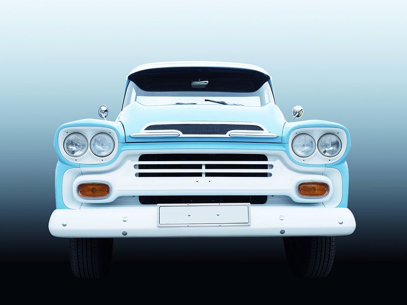 American classic pickup truck Apache 1959 by Beate Gube