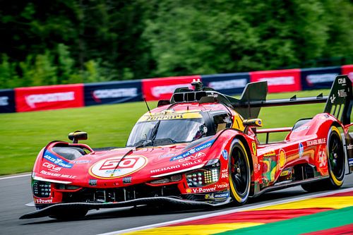 Ferrari 499P  Hypercar op Spa-Francorchamps