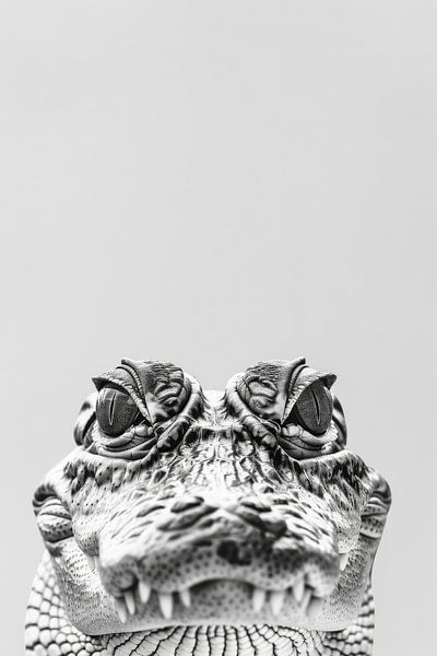 Krokodil von Poster Art Shop