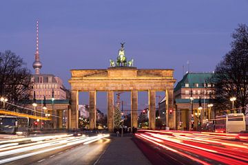 Brandenburg Gate Berlin by Frank Herrmann