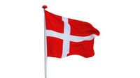 Deense vlag van Bo Valentino thumbnail