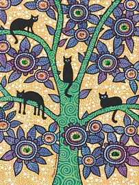 Das Schwarze Katzenquartett von Manon Elmendorp