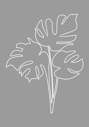 Minimalistische Natur & Abstrakte Illustration Sammlung