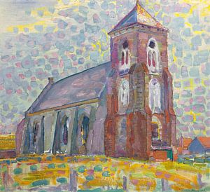 Church In Zoutelande, Piet Mondrian