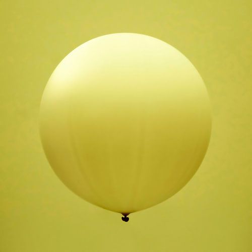 The Balloon. Green. Minimalism.